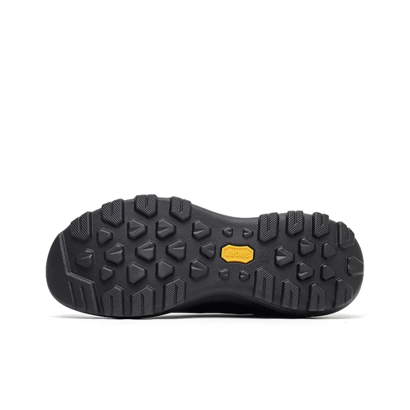 ACEMICKY Slip Resistant, Abrasion Resistant, Moisture Wicking Low Top Casual Shoes Men's Black-4