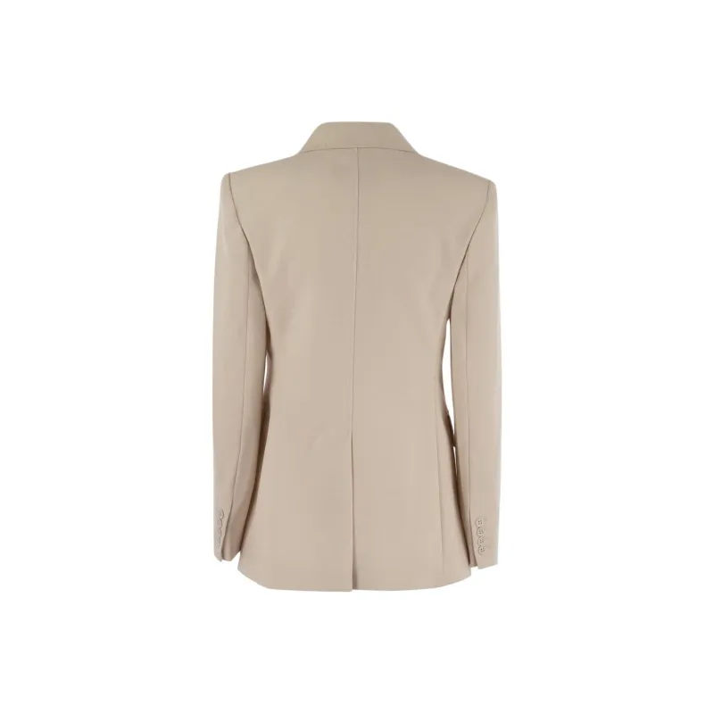 MaxMara Studio Single Breasted Long Sleeved Jacket-1