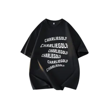 CHARLIE GOLF T Shirt Unisex Black