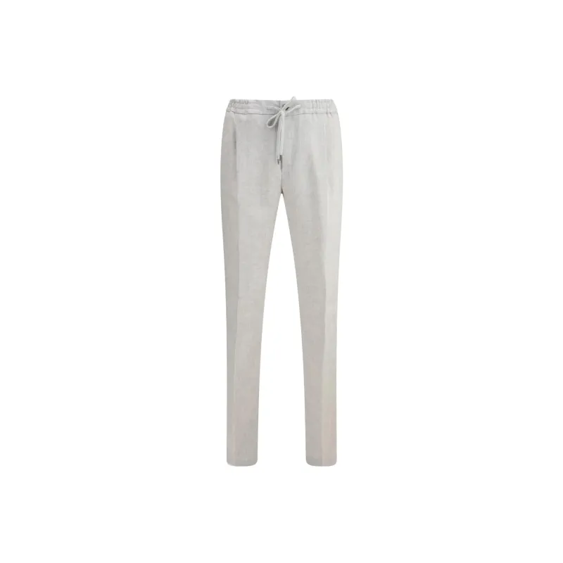 PT Pantaloni Torino Casual Pants Men's Light Gray-0