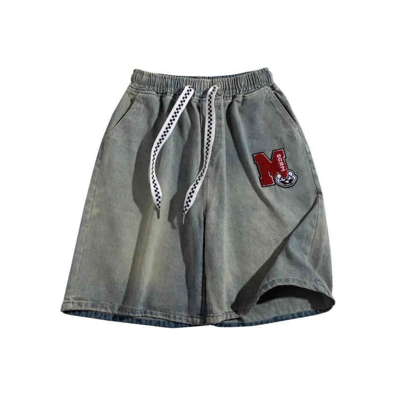 SCRM Denim Shorts Unisex-15