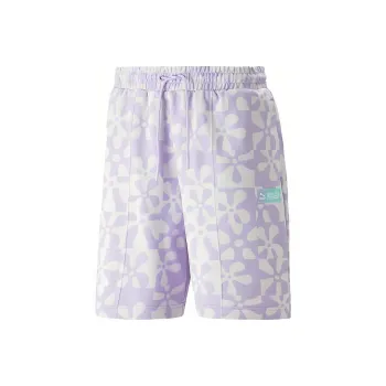PUMA X SPONGEBOB Casual Shorts Unisex Light Purple