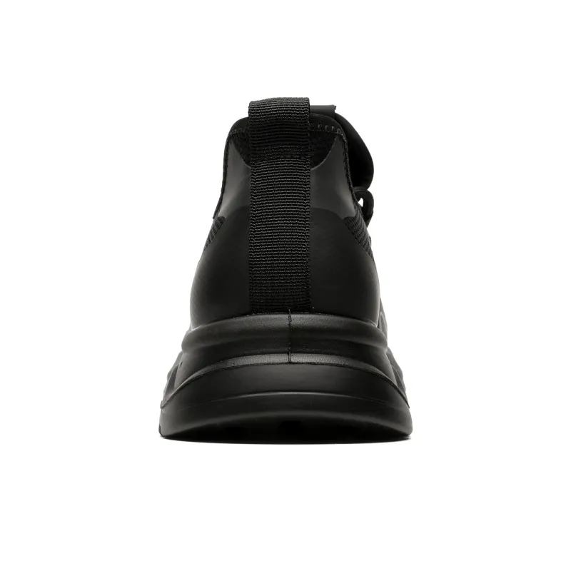 ACEMICKY Cushioning, Slip Resistant, And Abrasion Resistant Low Top Casual Shoes Men's Black-2