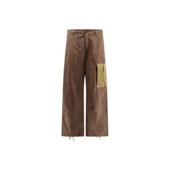 TEN C Mid Rise Wide Leg Trousers