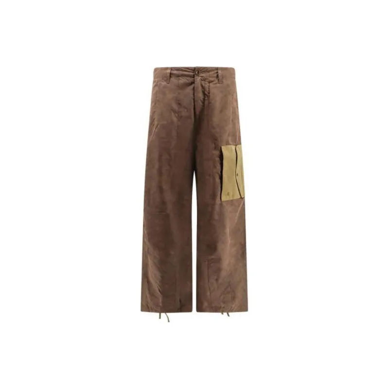 TEN C Mid Rise Wide Leg Trousers-0