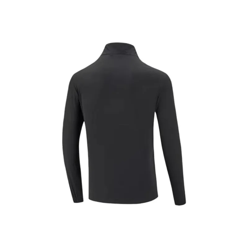361° Running Collection Trench Coat Men's Super Black-1