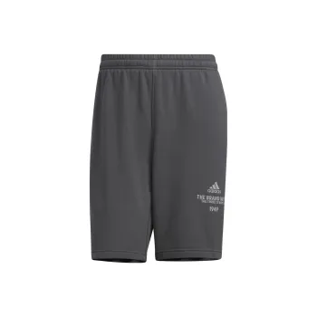 Adidas Casual Shorts Men Solid Dark Gray
