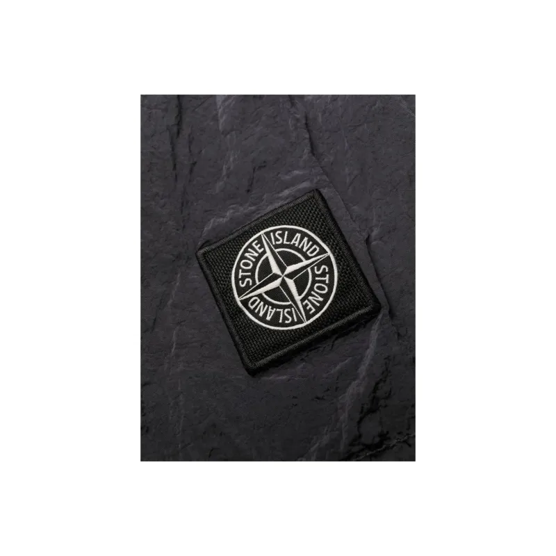 STONE ISLAND Logo Patch Elasticated Waist Shorts-5