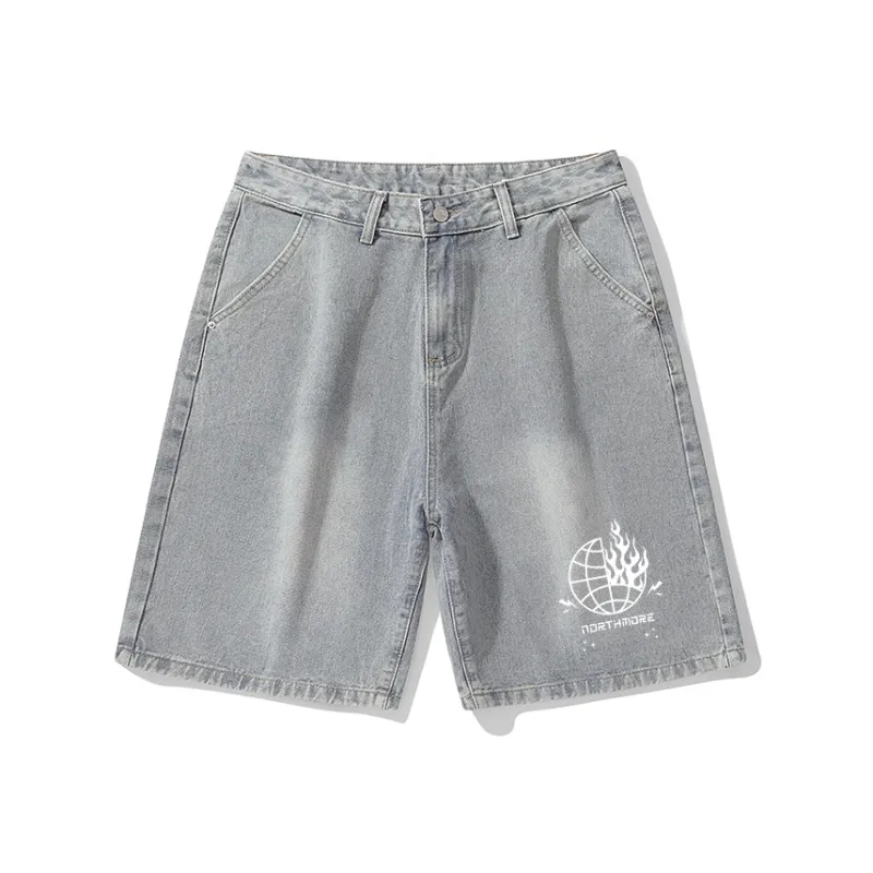 NORTHMORE Denim Shorts Unisex-4