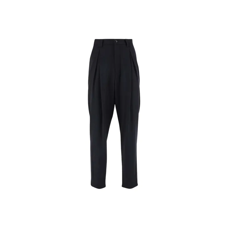 GIORGIO ARMANI Single Pleat Lightweight Trousers-0