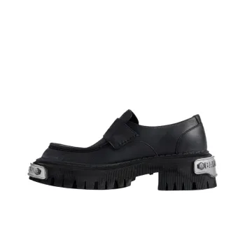 Balenciaga Tractor Casual Single Shoes Women's Black