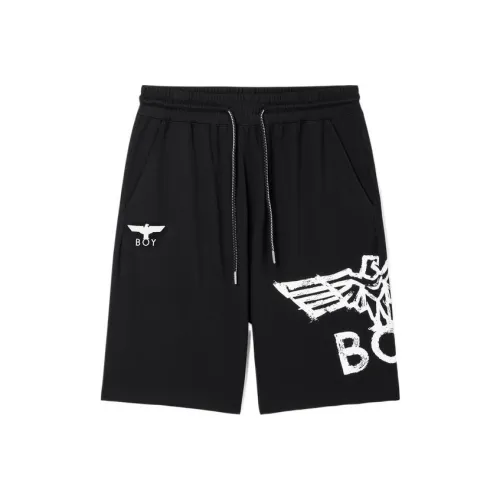 Boy London Casual Shorts Men Black White