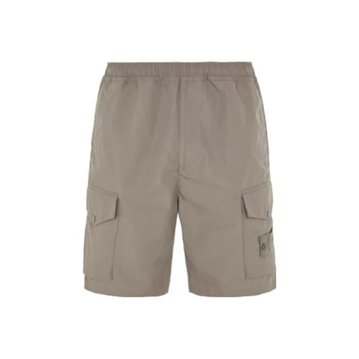 STONE ISLAND Ghost Collection Casual Shorts Men Brown-0