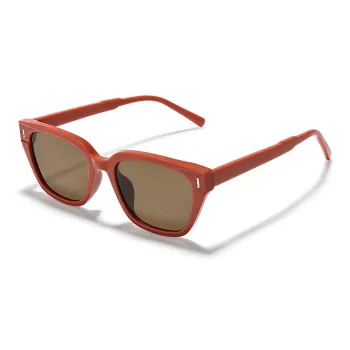 Sagawa TR/Memory Plastic Square Sunglasses Unisex