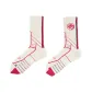 Ivory/Crystal Red