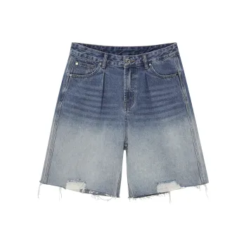 FORNINES Denim Shorts Unisex