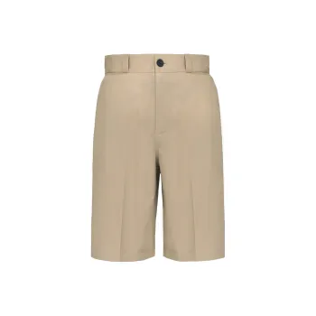 LI NING 1990 Casual Shorts Men Camel Khaki