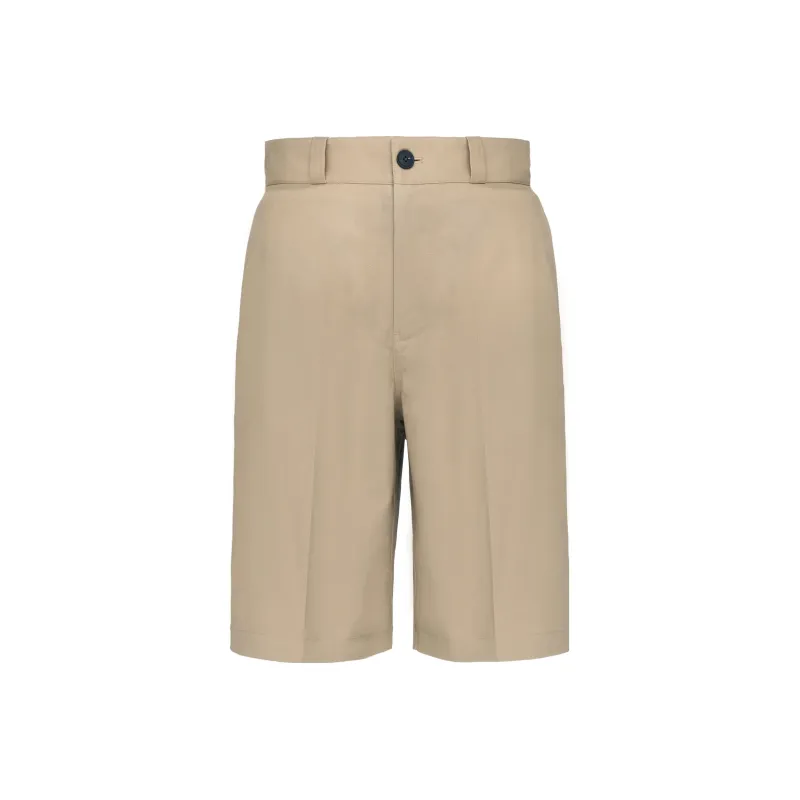 LI NING 1990 Casual Shorts Men Camel Khaki-0