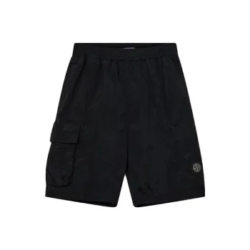 STONE ISLAND Casual Shorts Men's Black