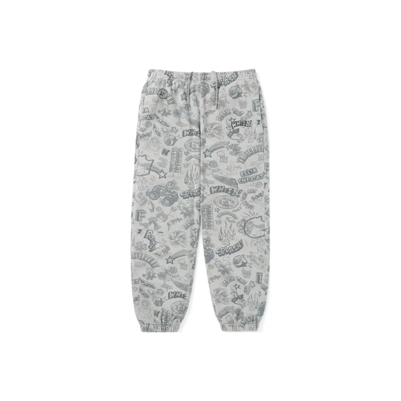 Thisisneverthat Felix The Cat Co brand Casual Pants Unisex-0