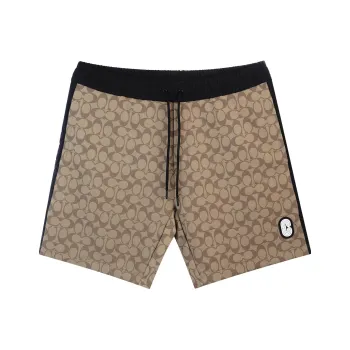 COACH FW22 Casual Shorts Men's Khaki