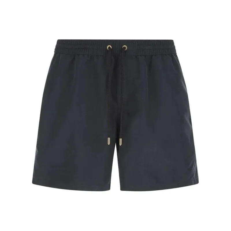 AGNONA Elasticated Drawstring Waistband Swim Shorts-0