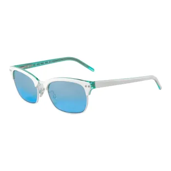 XISILI Acetate Oval Sunglasses Women's White