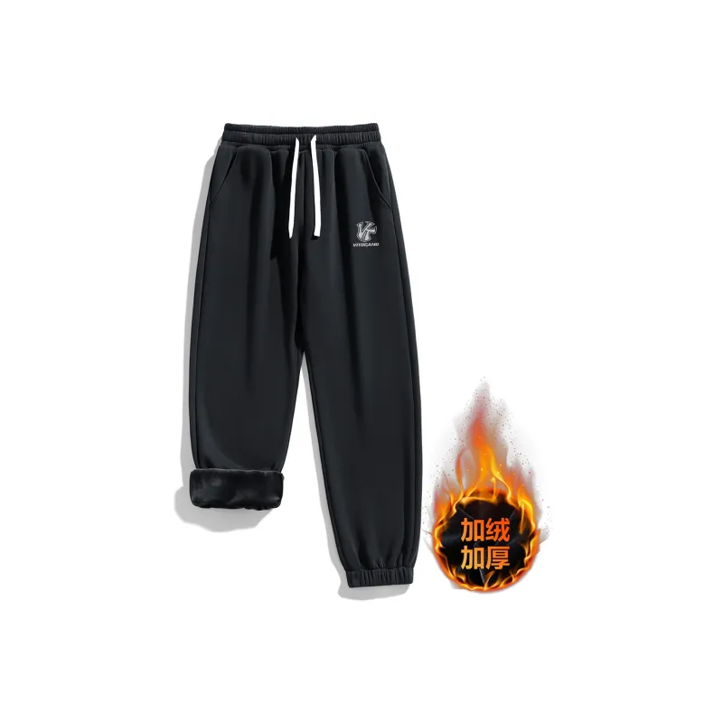 Vitocano Casual Pants Unisex Black-5