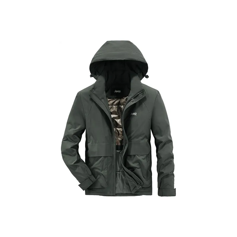 Jeep Puffer Jackets Unisex-13