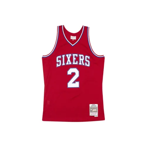Mitchell & Ness Basketball Jerseys Men's Red