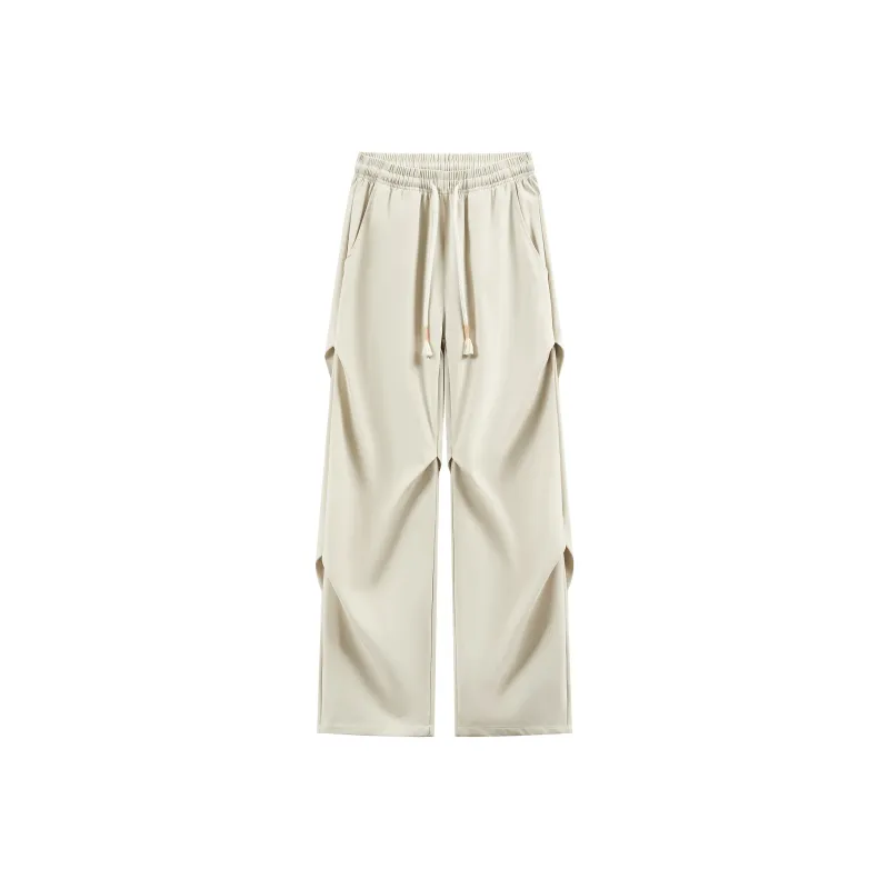 AHCN Casual Pants Unisex Apricot-5
