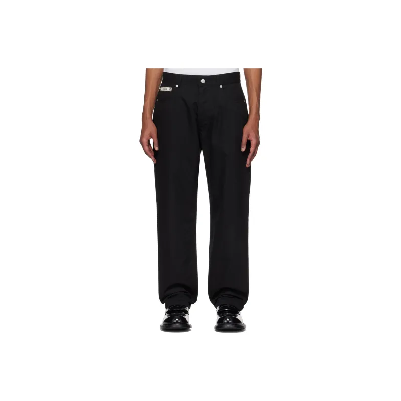 MOSCHINO Straight leg Trousers-0