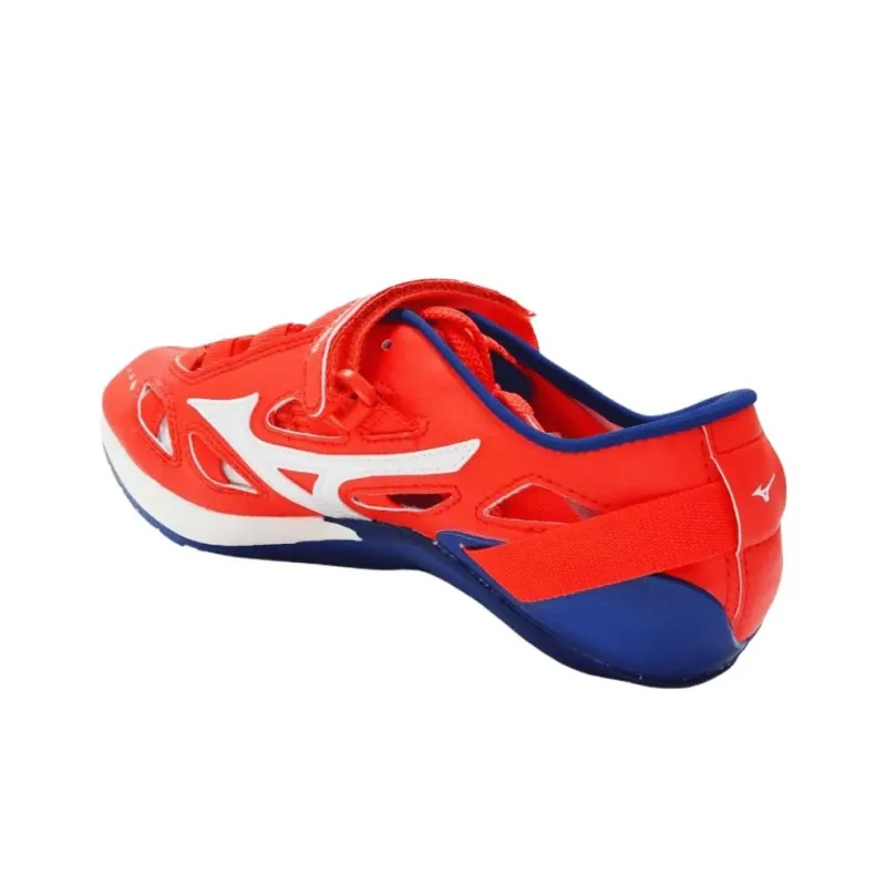 Mizuno Slip Resistant Support Functionality Red Track And Field Shoes Unisex Low Top-4