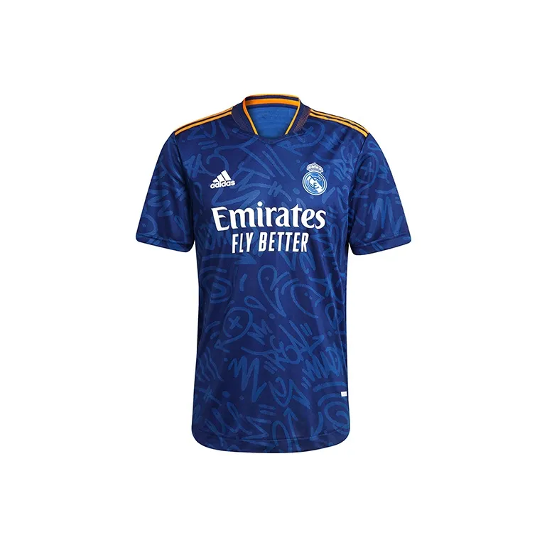 Adidas Soccer Jersey Men's Blue-0