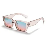 Champagne Frame with Blue Top Pink Bottom