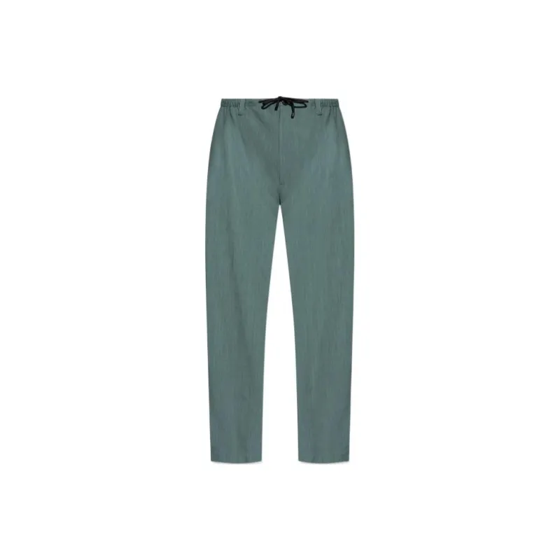 DRIES VAN NOTEN Drawstring Straight Leg Pants-0