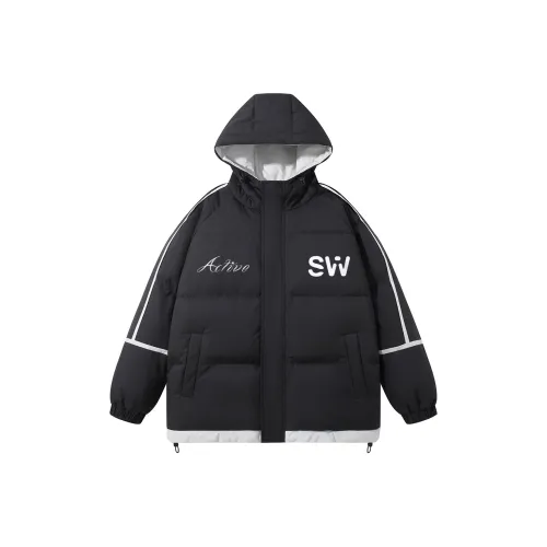 SWAMP AREA Puffer With Grey Unisex