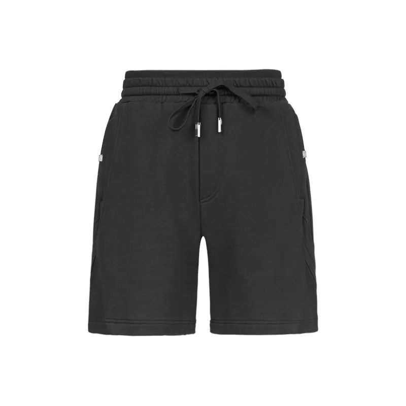C2H4 Mélange effect Cotton Track Shorts-0