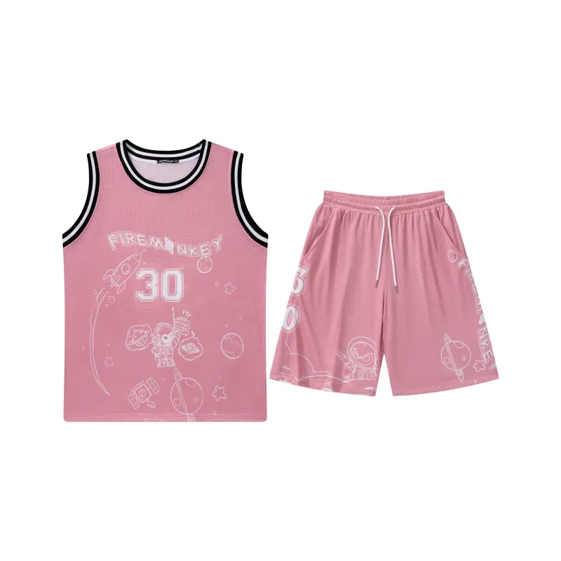 FireMonkey Astronaut Collection Basketball Suit Unisex-16