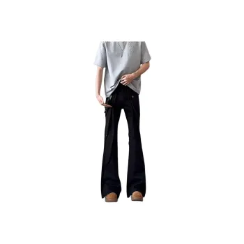 HELEH Casual Pants Unisex Black