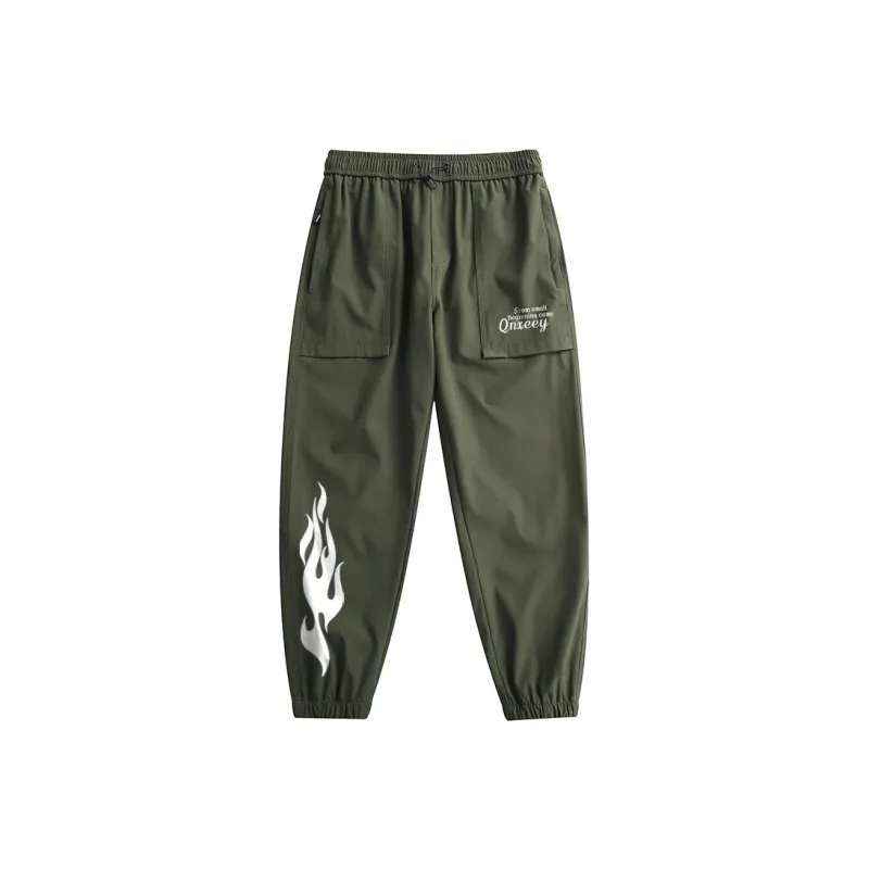 Qnxeey Casual Pants Unisex-20