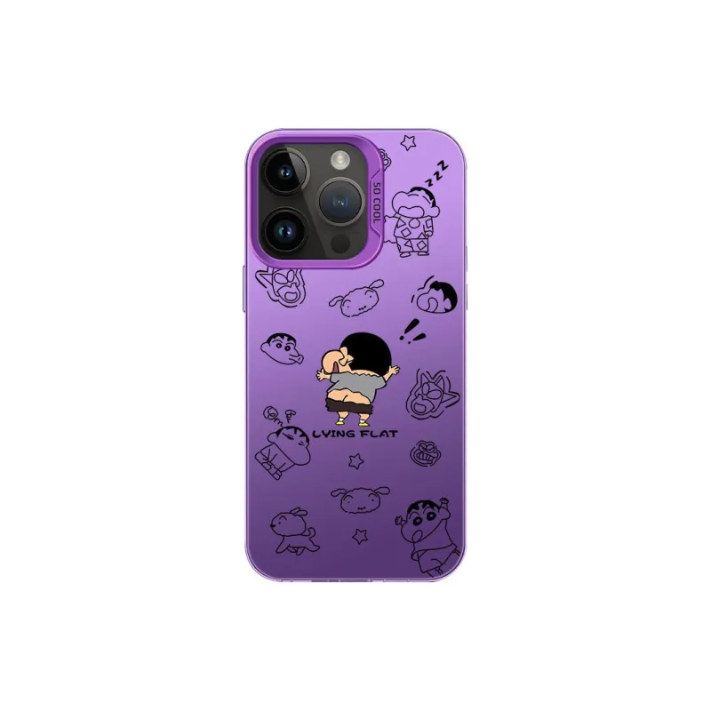 DAHUAXIAN Acrylic Material Crayon Shin Chan Fun Premium Feel Phone Cases Compatibility With Honor X60 Pro-18