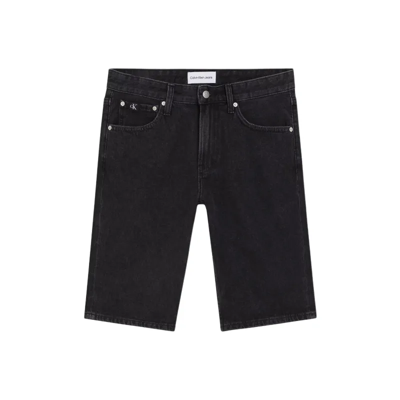 Calvin Klein Mid rise Denim Shorts-0