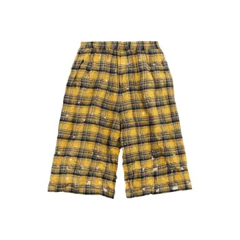 WE11DONE SS23 Casual Shorts Unisex Yellow