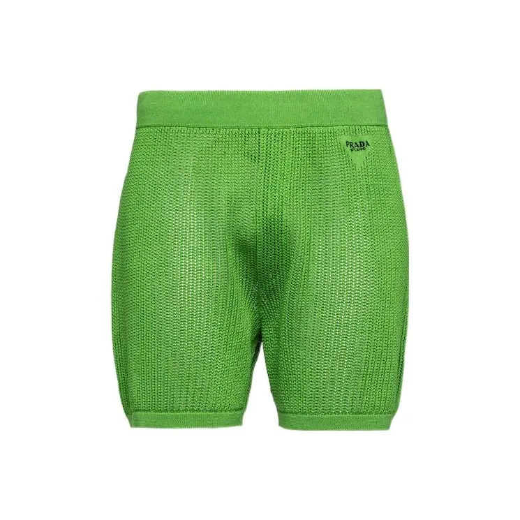 PRADA Casual Shorts Men Green-0
