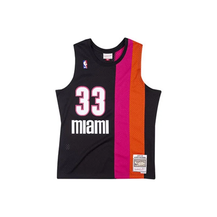 Mitchell & Ness 'NBA Heat 05 Alonzo Mourning' Swingman Jersey Vest Top-0