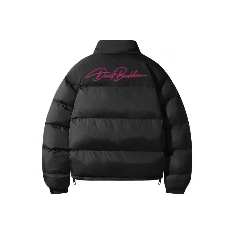 David Bakken Puffer Jacket Unisex Black-5
