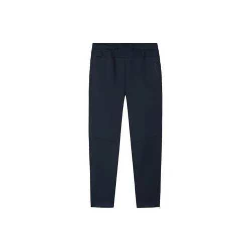 Anta Champion All Weather Series Casual Pants Men's Night Sea Black