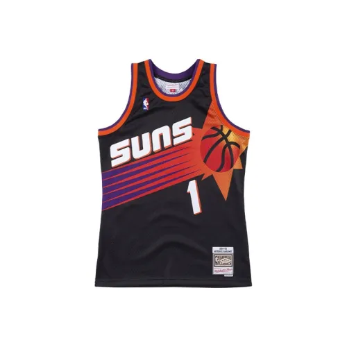 Mitchell Ness Basketball Jerseys Men Black