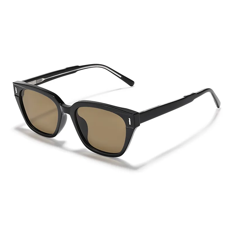 Sagawa TR/Memory Plastic Square Sunglasses Unisex-2